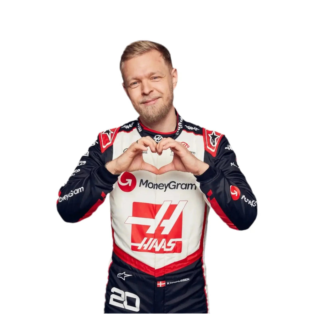 2024 Kevin Magnussen Replica Race Suit | Haas F1 Team Merchandise - Xtreme Racegear