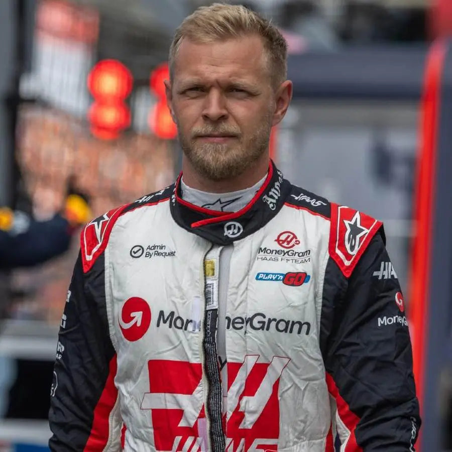 2024 Kevin Magnussen Replica Race Suit | Haas F1 Team Merchandise - Xtreme Racegear
