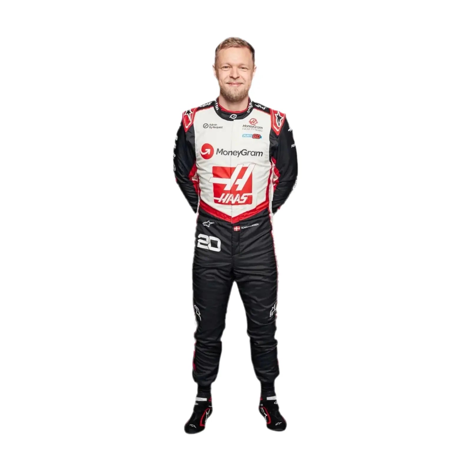 2024 Kevin Magnussen Replica Race Suit | Haas F1 Team Merchandise - Xtreme Racegear