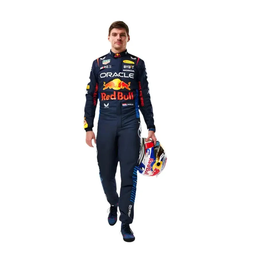 2024 Max Verstappen F1 Oracle Red Bull Fire-Resistant Racing Suit – Official Formula 1 Teamwear - Xtreme Racegear