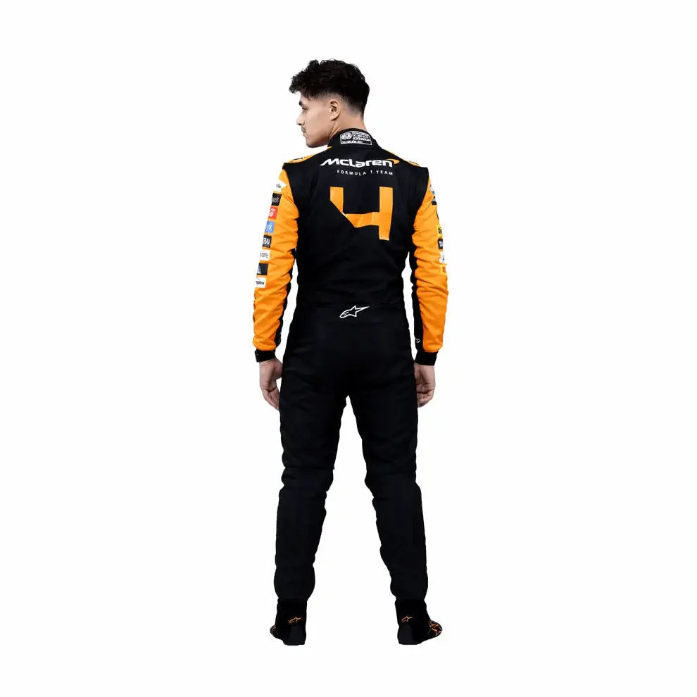2024 New McLaren Lando Norris F1 Team Race Suit - Xtreme Racegear