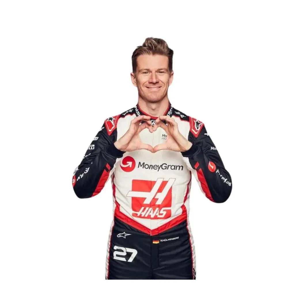 2024 Nico Hülkenberg Replica Race Suit | Haas F1 Team - Xtreme Racegear