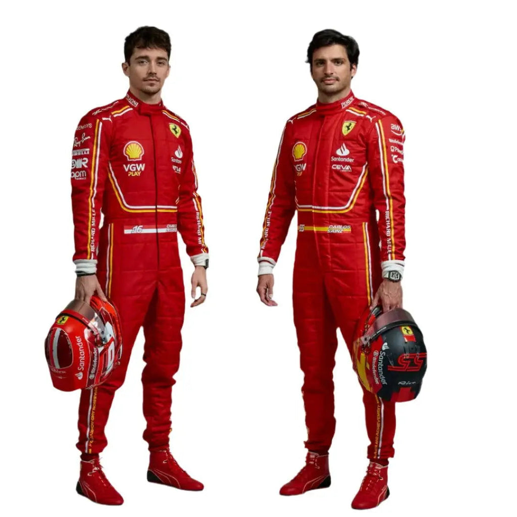 2024 Scuderia Ferrari Replica Race Suit | Official Team Merchandise - Xtreme Racegear