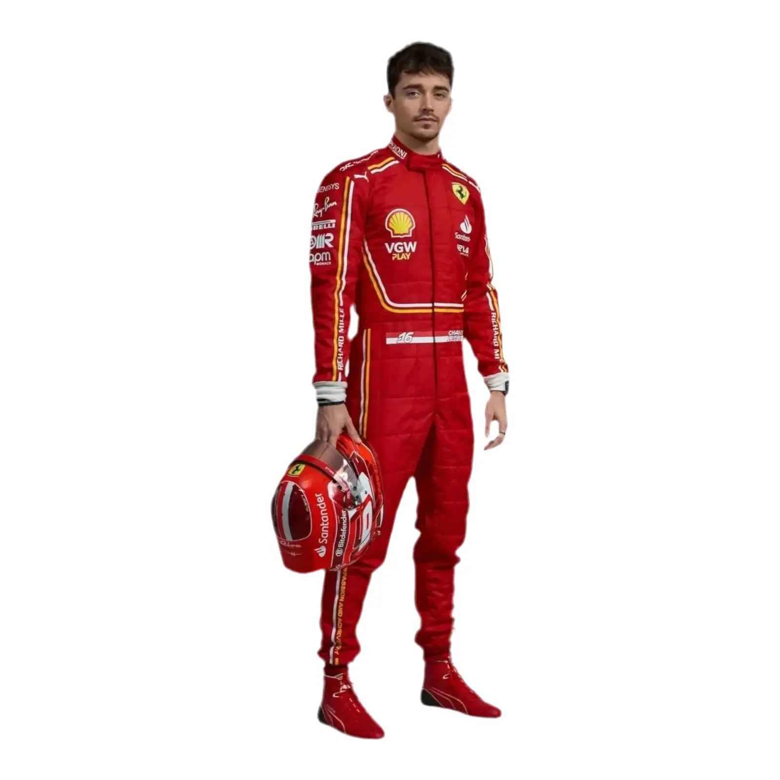 2024 Scuderia Ferrari Replica Race Suit | Official Team Merchandise - Xtreme Racegear