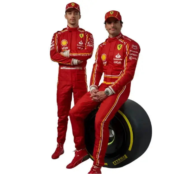 2024 Scuderia Ferrari Replica Race Suit | Official Team Merchandise - Xtreme Racegear