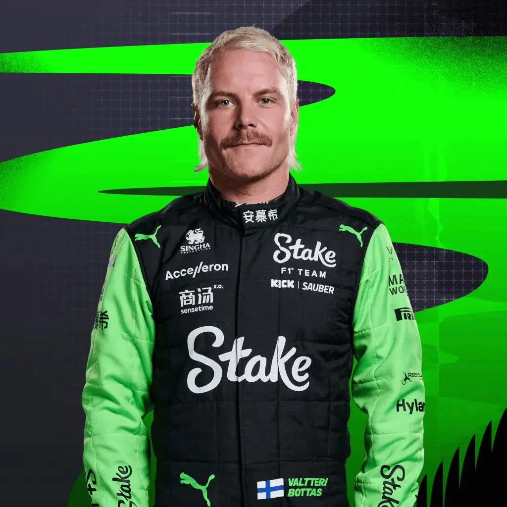 2024 Valtteri Bottas Replica Race Suit | Sauber F1 Team Stake - Xtreme Racegear