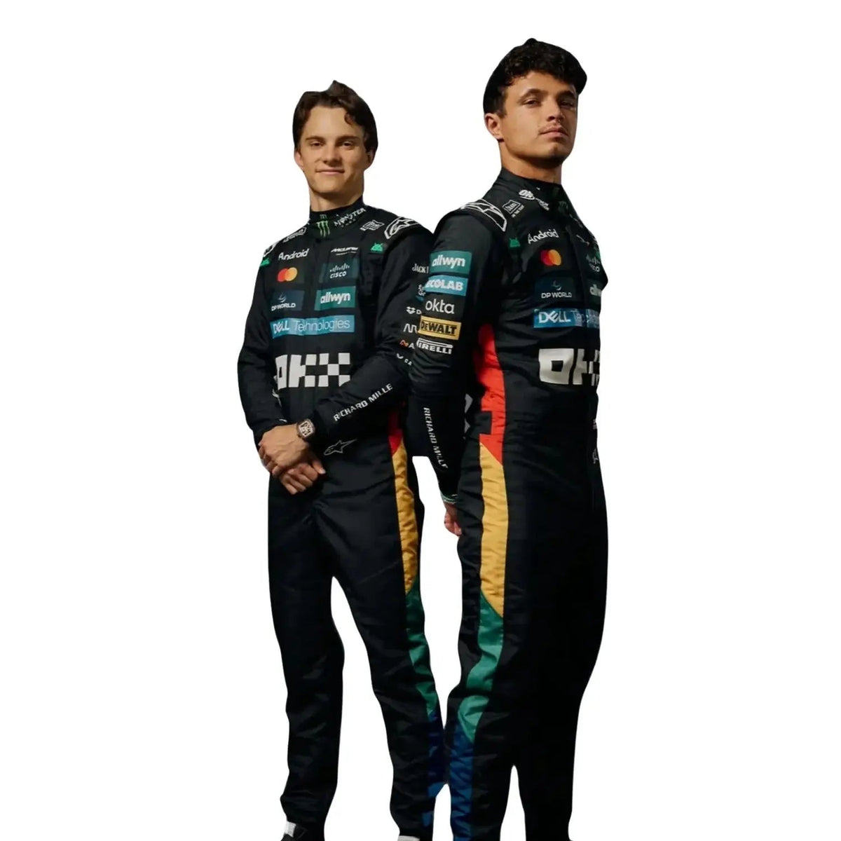 2025 F1 Racing Costume Worn by Lando Norris & Oscar Piastri - Silverstone British GP 
Xtreme Racegear