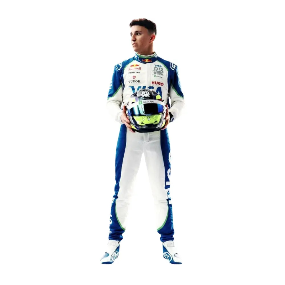2025 Isack Hadjar Go-Kart Racing Suit Replica | Racing Bulls F1 Team Xtreme Racegear