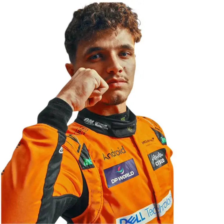 2025 Lando Norris Go-Kart Racing Suit Replica | McLaren F1 Team Xtreme Racegear