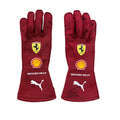 2025 Lewis Hamilton Used and Signed Ferrari Race Gloves 
Xtreme Racegear