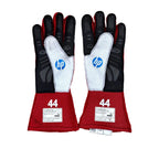 2025 Lewis Hamilton Used and Signed Ferrari Race Gloves 
Xtreme Racegear