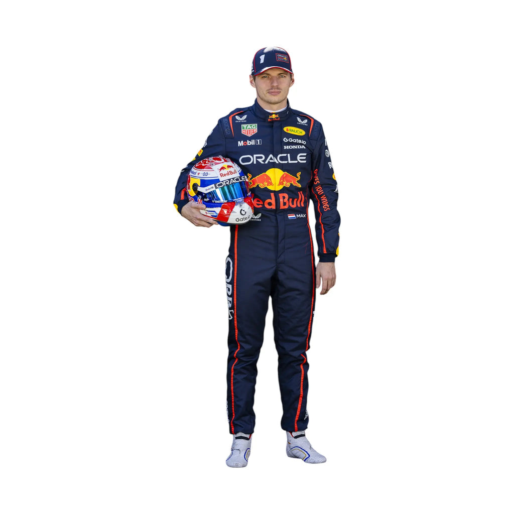 2025 Max Verstappen Go-Kart Racing Suit | Red Bull F1 Team Xtreme Racegear
