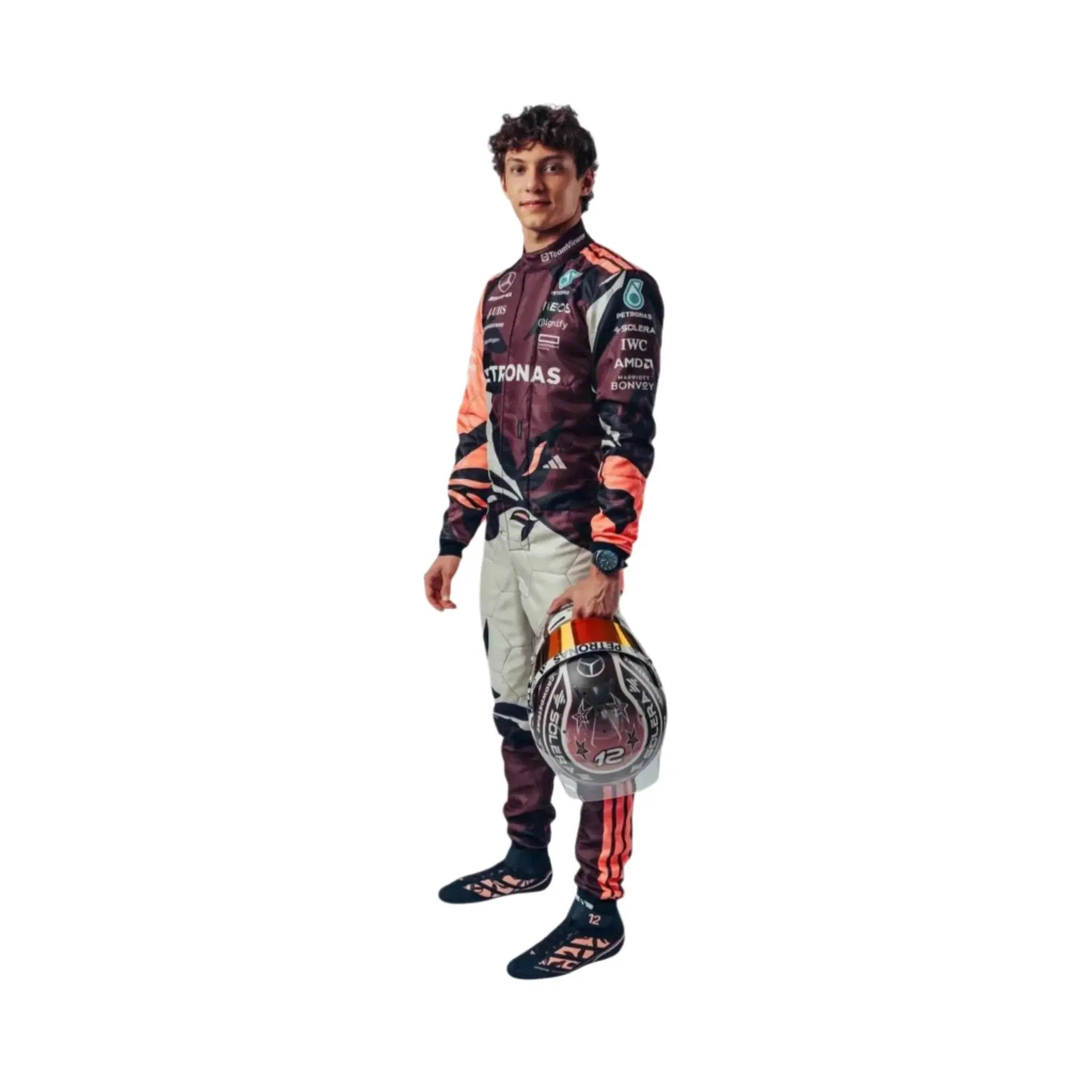 2025 Mercedes F1 Team Miami GP Go-Kart Racing Suit Xtreme Racegear 2