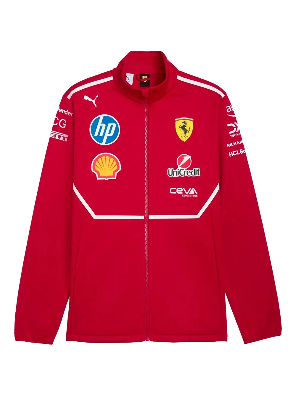2025 Scuderia Ferrari F1 Team Softshell zip jacket_
Xtreme Racegear
