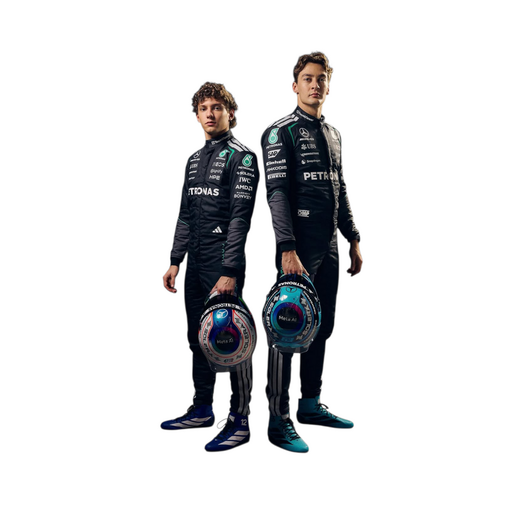 2026 Andrea Kimi Antonelli & George Russell Mercedes Replica Suit Speedxkarting