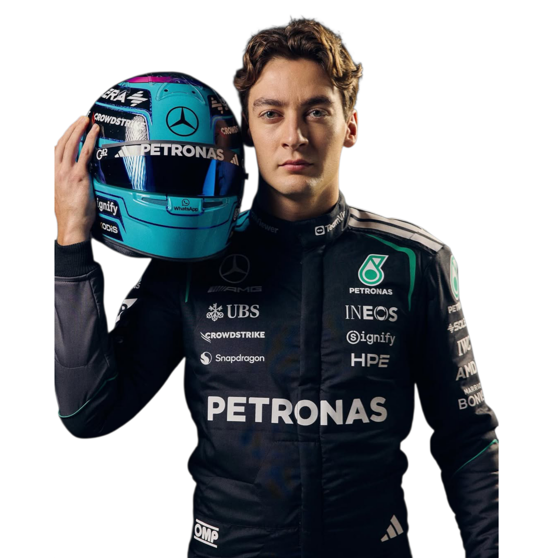 2026 Andrea Kimi Antonelli & George Russell Mercedes Replica Suit Speedxkarting