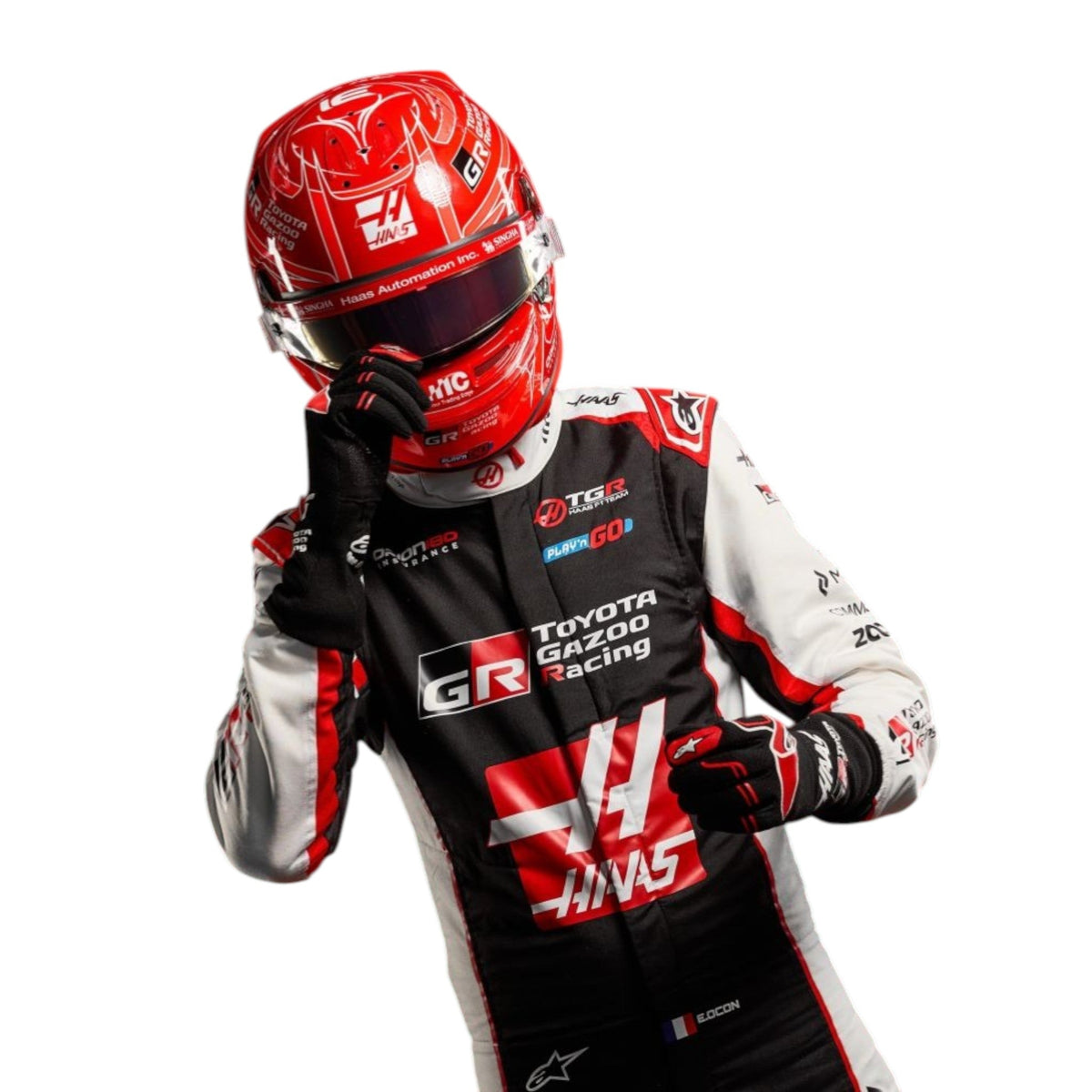 2026 New Esteban Ocon MoneyGram Haas F1 Team Replica Racing Suit 
Xtreme Racegear