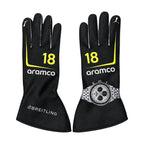 2026 Aston Martin F1 Racing Gloves – Green Racing Edition