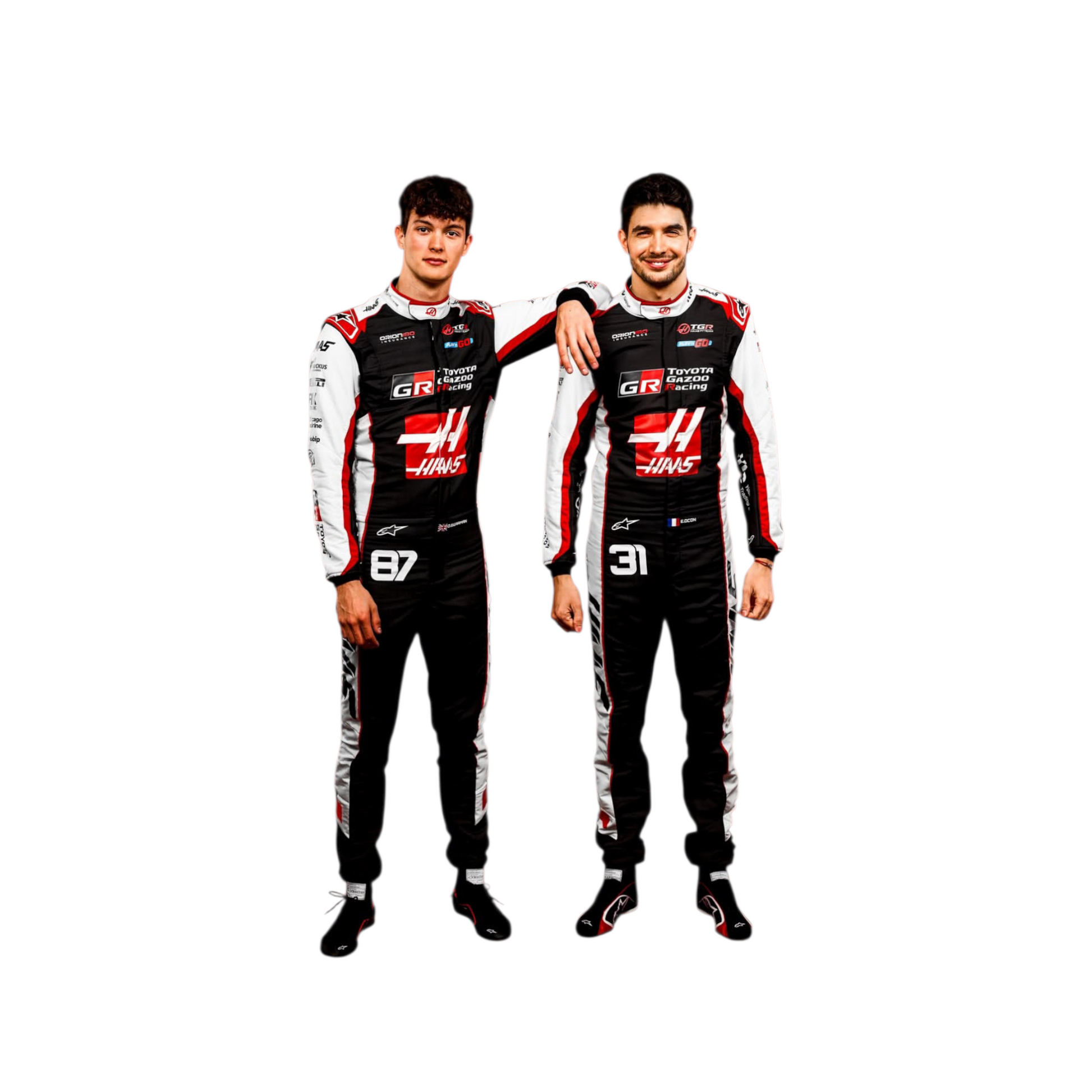 2026 New Oliver Bearman MoneyGram Haas F1 Team Replica Racing Suit
