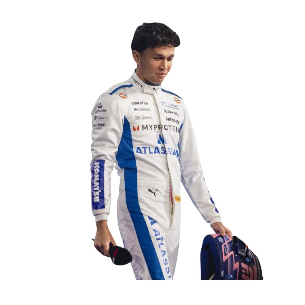 Alexander Albon Williams F1 Team Racing Costume 2025 Xtreme Racegear