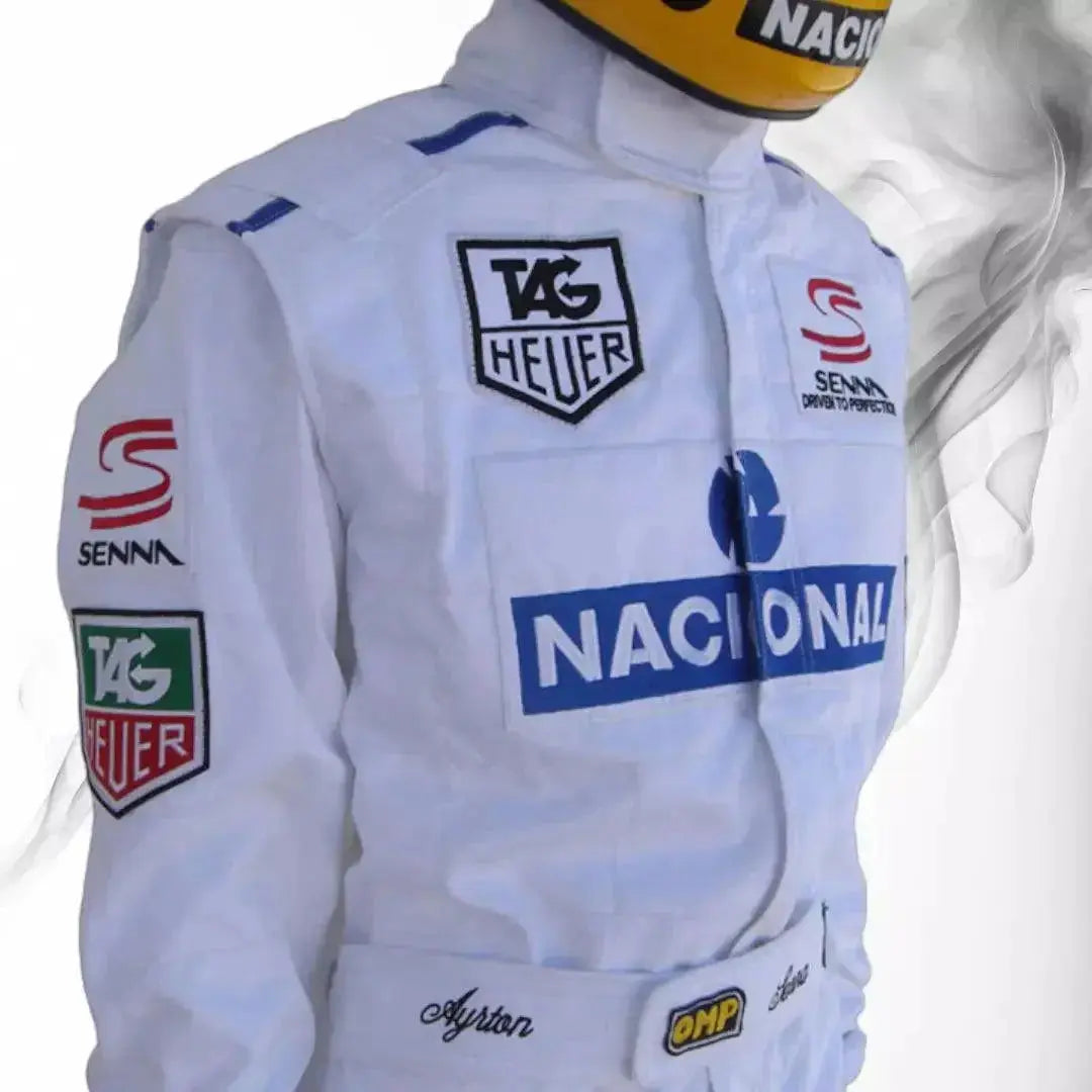 Ayrton Senna 1993 PARIS BERCY Replica Racing Suit - 
Xtreme Racegear