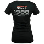 Ayrton Senna Ladies T-Shirt McLaren World Champion 1988 - Xtreme_Racegear