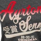 Ayrton Senna Ladies T-Shirt Vintage Grey - Xtreme_Racegear