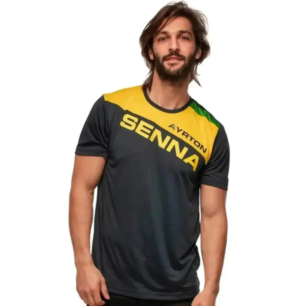 Ayrton Senna T-Shirt Racing II - Xtreme_Racegear