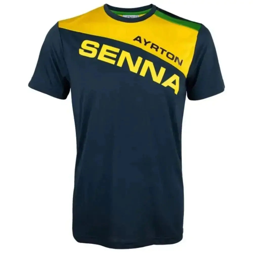 Ayrton Senna T-Shirt Racing II - Xtreme_Racegear