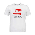 Ayrton Senna T-Shirt Senna Kids White - Xtreme_Racegear