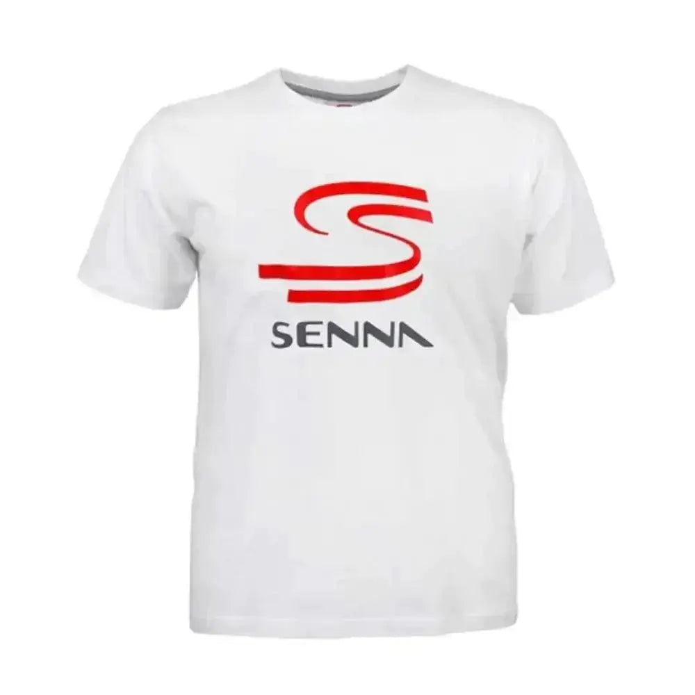 Ayrton Senna T-Shirt Senna Kids White - Xtreme_Racegear