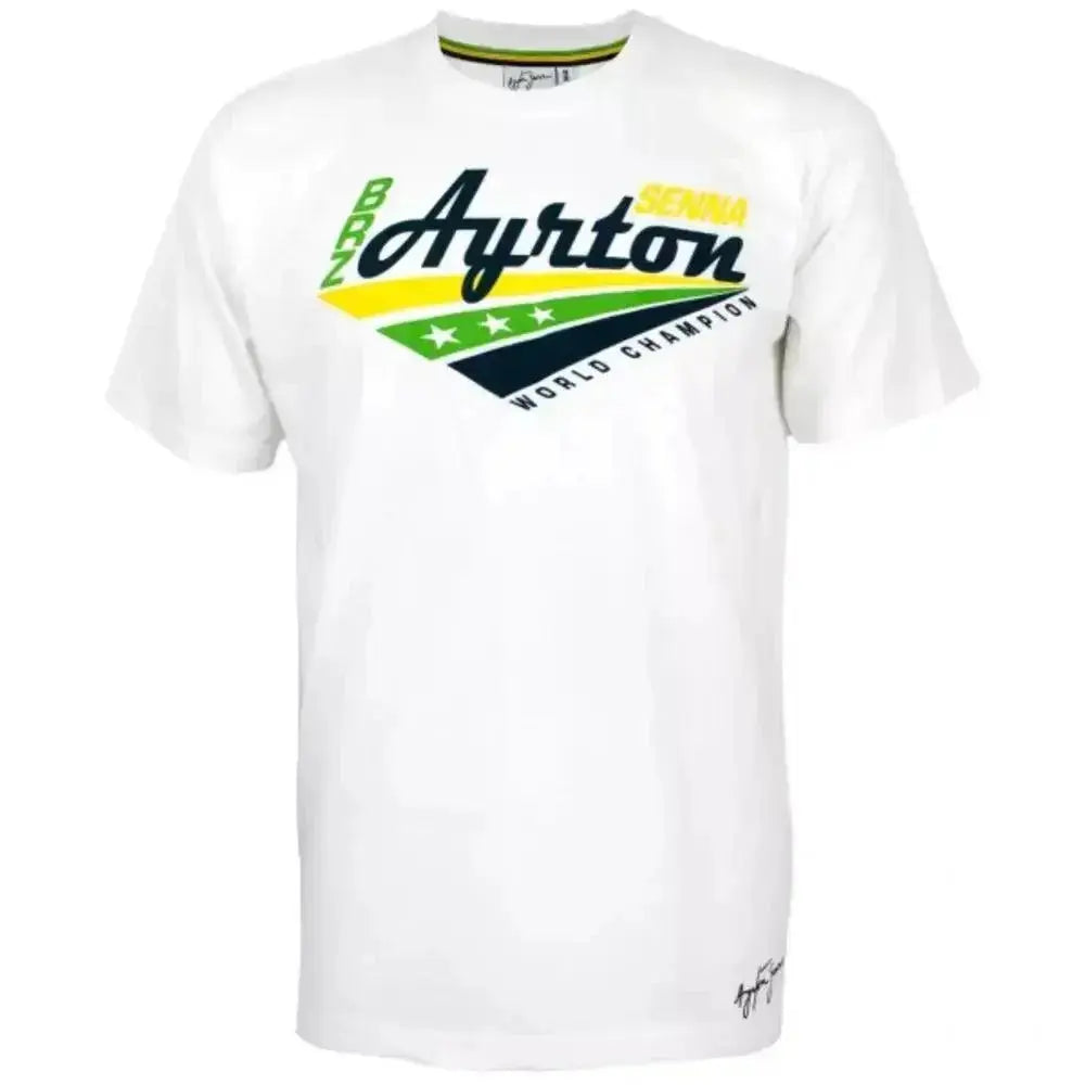Ayrton Senna T-Shirt World Champion - Xtreme_Racegear