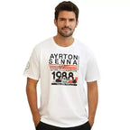 Ayrton Senna T-Shirt World Champion 1988 McLaren - Xtreme_Racegear