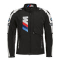 BMW Pace Pro Black Motorcycle Touring Jacket front xtreme race gear 