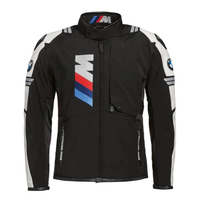 BMW Pace Pro Black Motorcycle Touring Jacket front xtreme race gear 