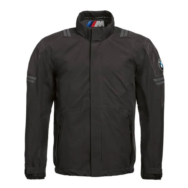 BMW Pace Pro Black Motorcycle Touring Jacket front zoom xtreme race gear 