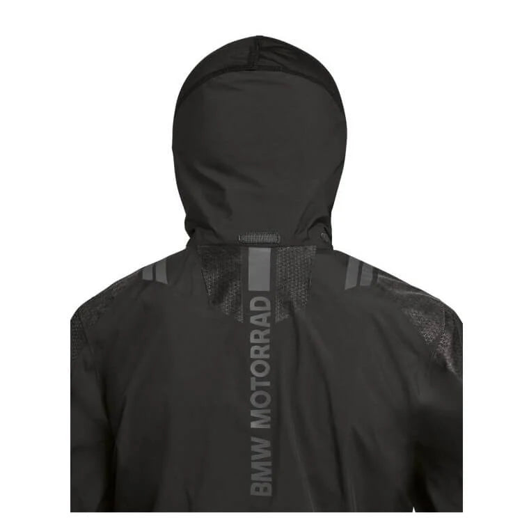 BMW Pace Pro Black Motorcycle Touring Jacket back xtreme race gear 