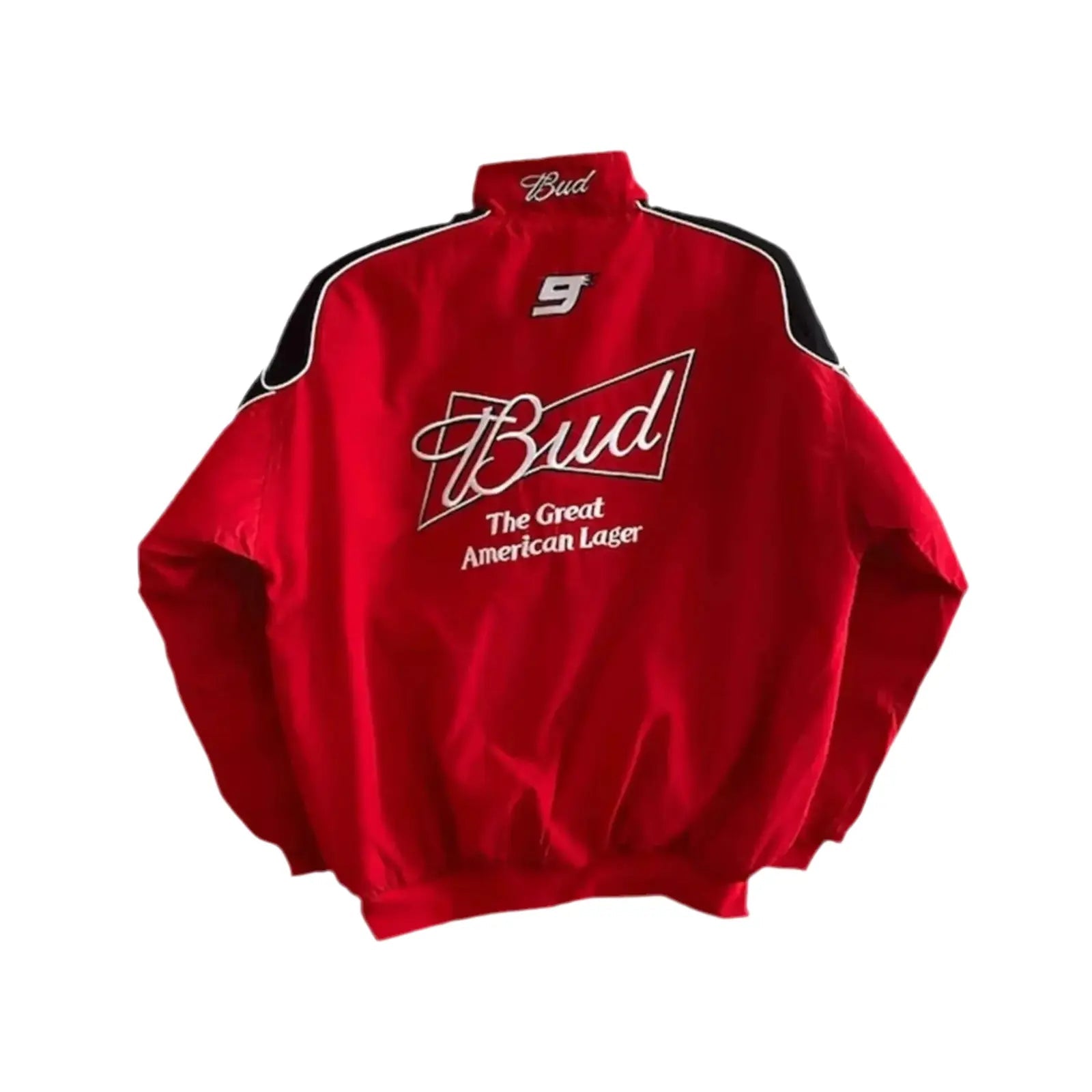 Budweiser Black F1 Retro Racing Jacket - Xtreme_Racegear