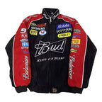 Budweiser F1 Official Embroidered Racing Jacket - Xtreme_Racegear