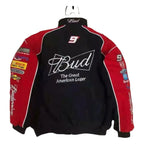 Budweiser F1 Official Embroidered Racing Jacket - Xtreme_Racegear