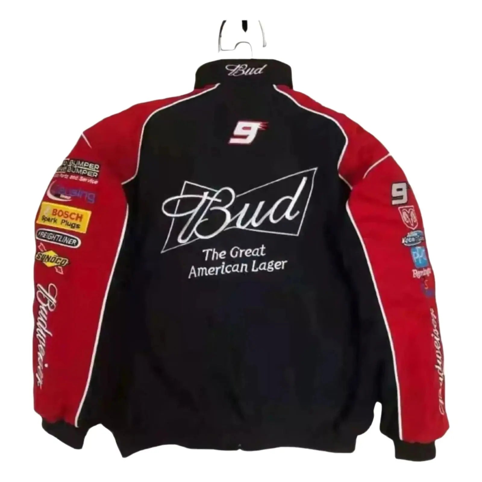 Budweiser F1 Official Embroidered Racing Jacket - Xtreme_Racegear