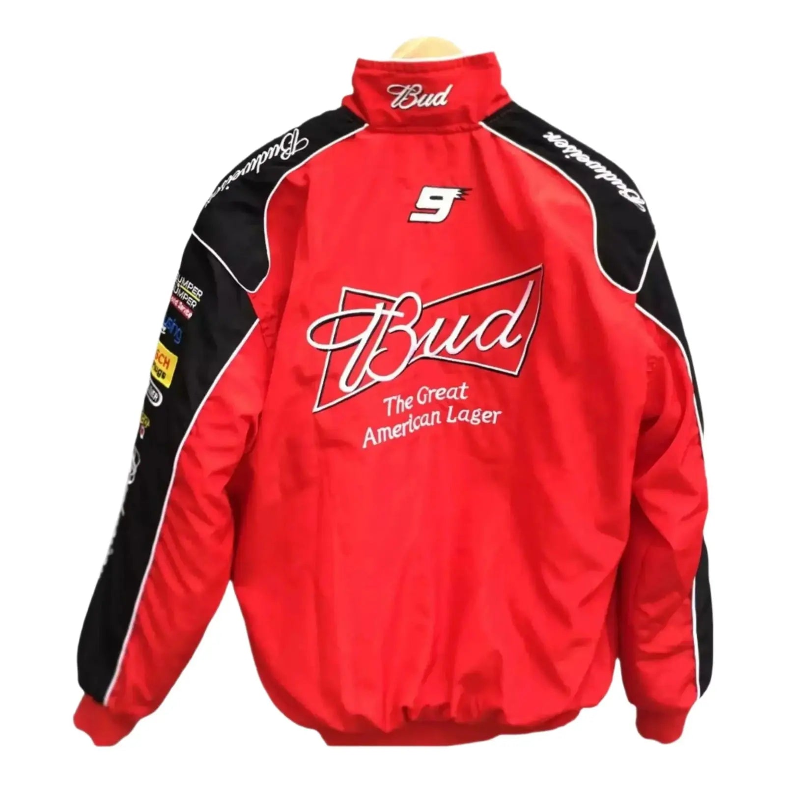 Budweiser F1 Official Embroidered Racing Jacket - Xtreme_Racegear