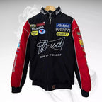 Budweiser F1 Racing Embroidered Retro Limited Edition Jacket - Xtreme_Racegear