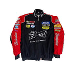 Budweiser F1 Racing Embroidered Retro Limited Edition Jacket - Xtreme_Racegear