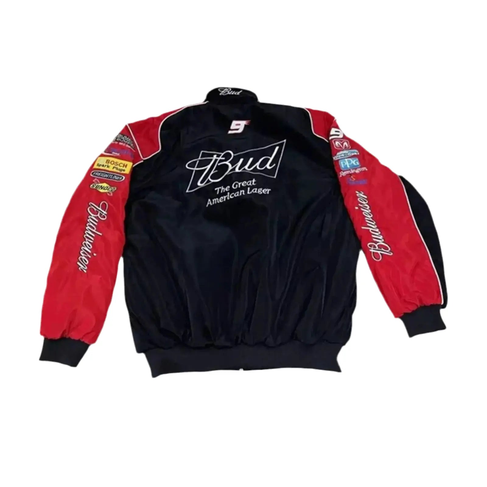 Budweiser F1 Racing Embroidered Retro Limited Edition Jacket - Xtreme_Racegear