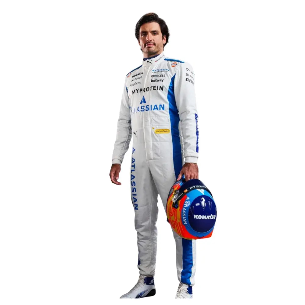 Carlos Sainz Williams F1 Team Racing Costume 2025 Xtreme Racegear