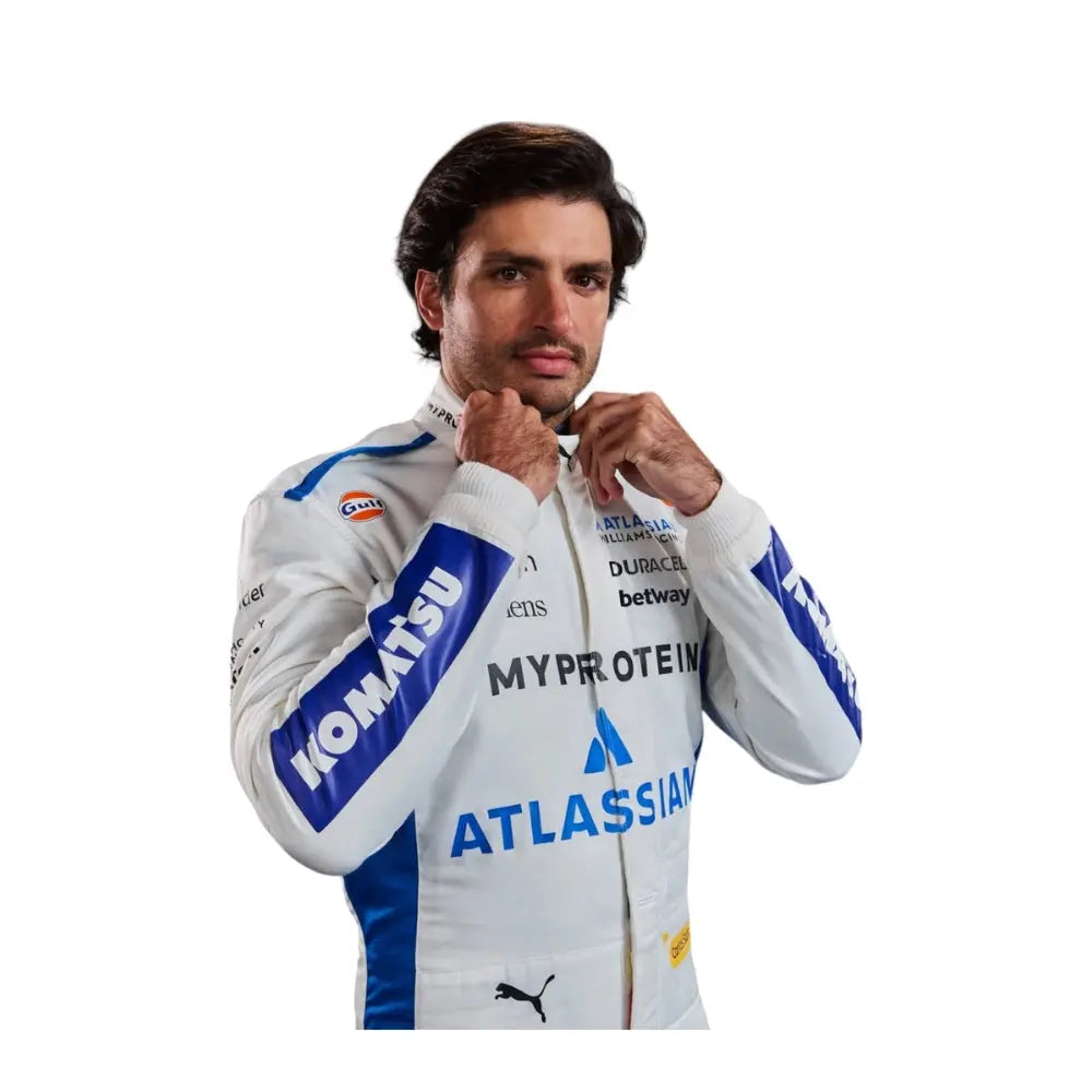 Carlos Sainz Williams F1 Team Racing Costume 2025 Xtreme Racegear
