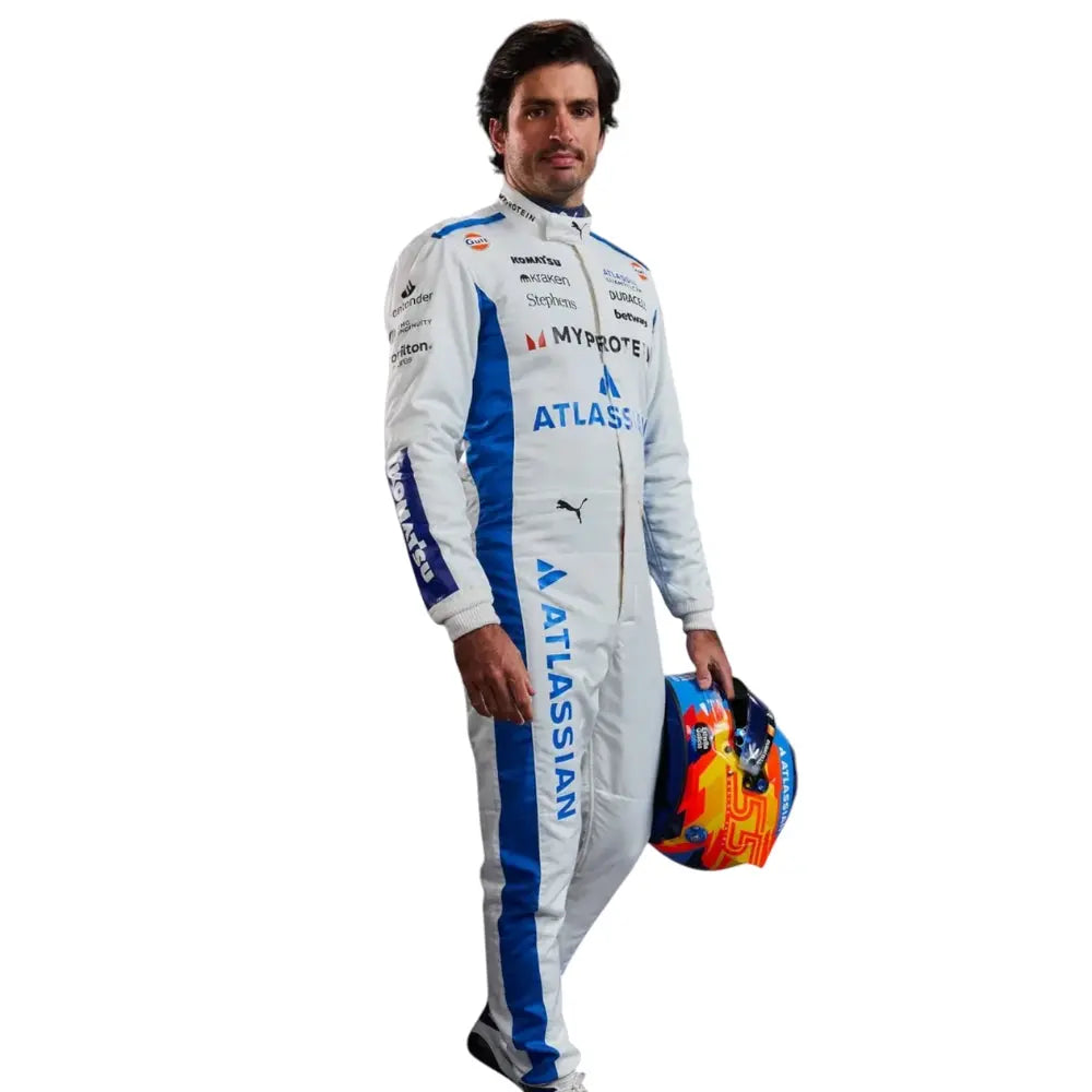 Carlos Sainz Williams F1 Team Racing Costume 2025 Xtreme Racegear