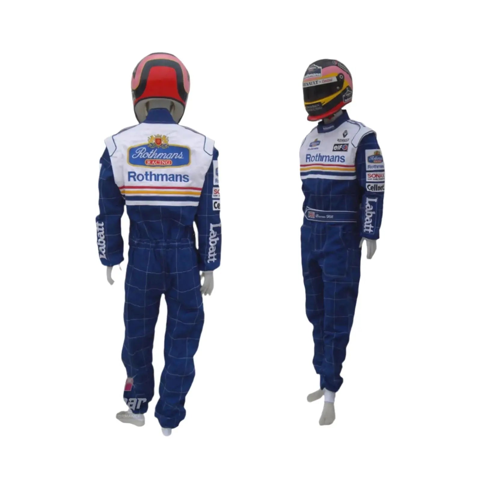 Damon Hill 1997  Williams F1 Embroidered Racing Suit - Xtreme_Racegear