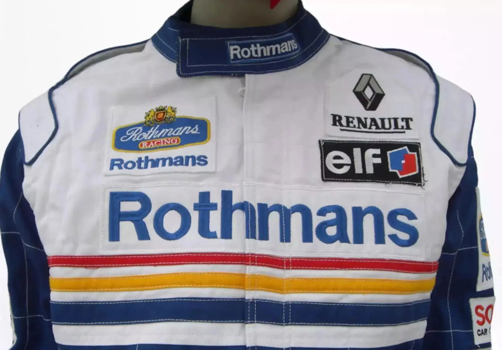 Damon Hill 1997  Williams F1 Embroidered Racing Suit - Xtreme_Racegear